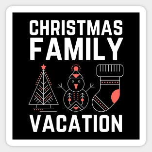 Christmas Family Vacation Sticker